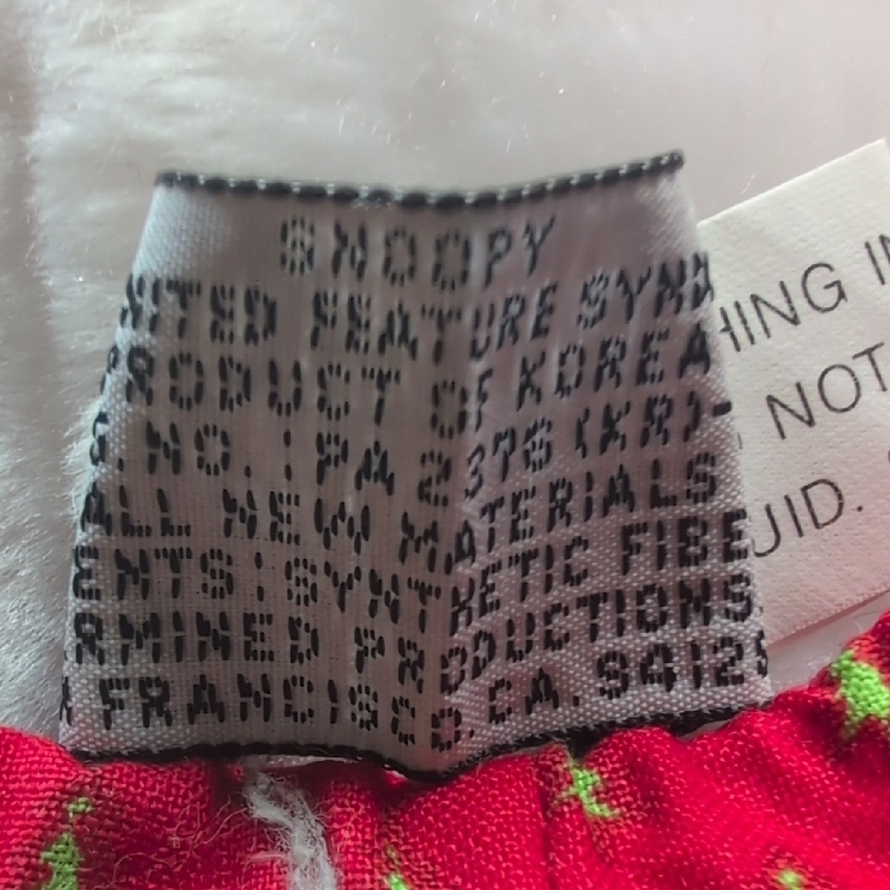 BULLOCK'S Joe Cool Snoopy in SunGlasses & Red Trunks - VTG 80s / NWT - Picture 2 of 13